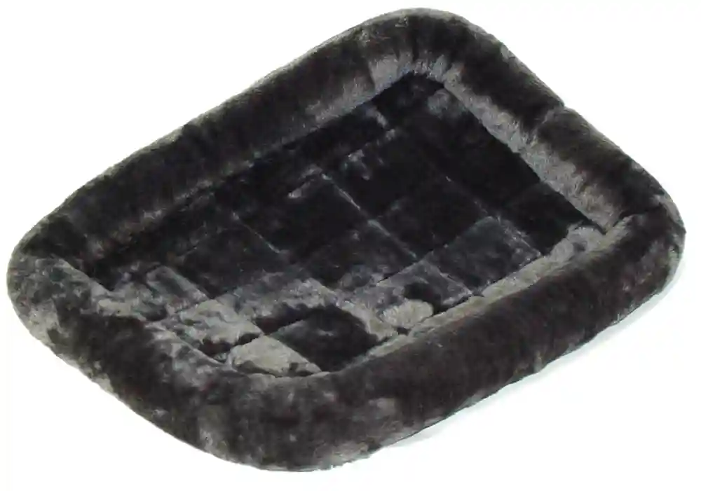 Midwest Quiet Time Pet Bed 22"x13" Pearl Gray