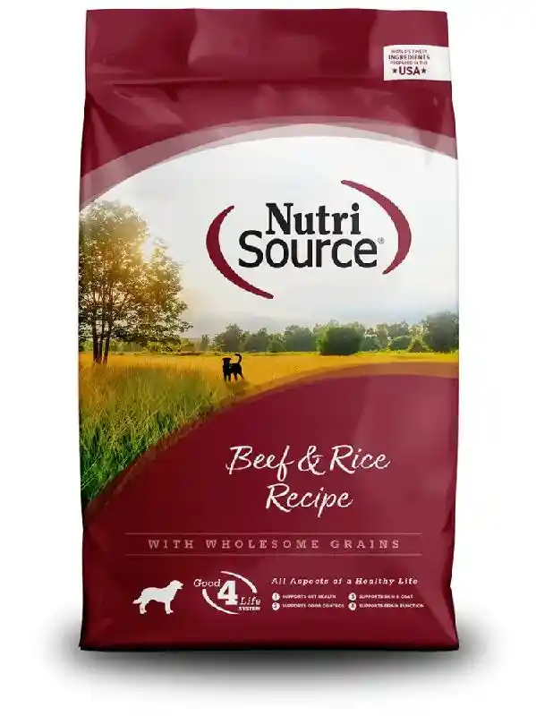 Nutri Source Dog Beef & Rice 26 Lbs