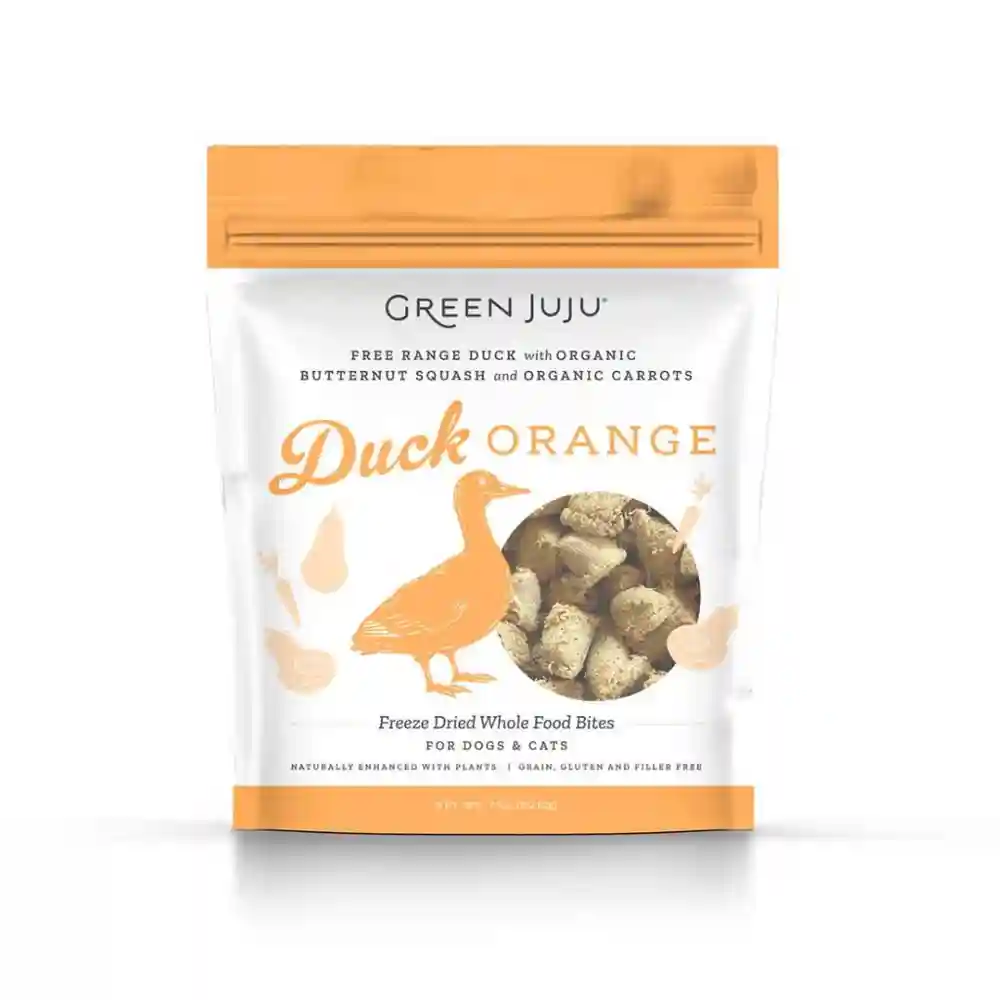 Green Juju Freeze Dried Duck Orange 7.5 Oz