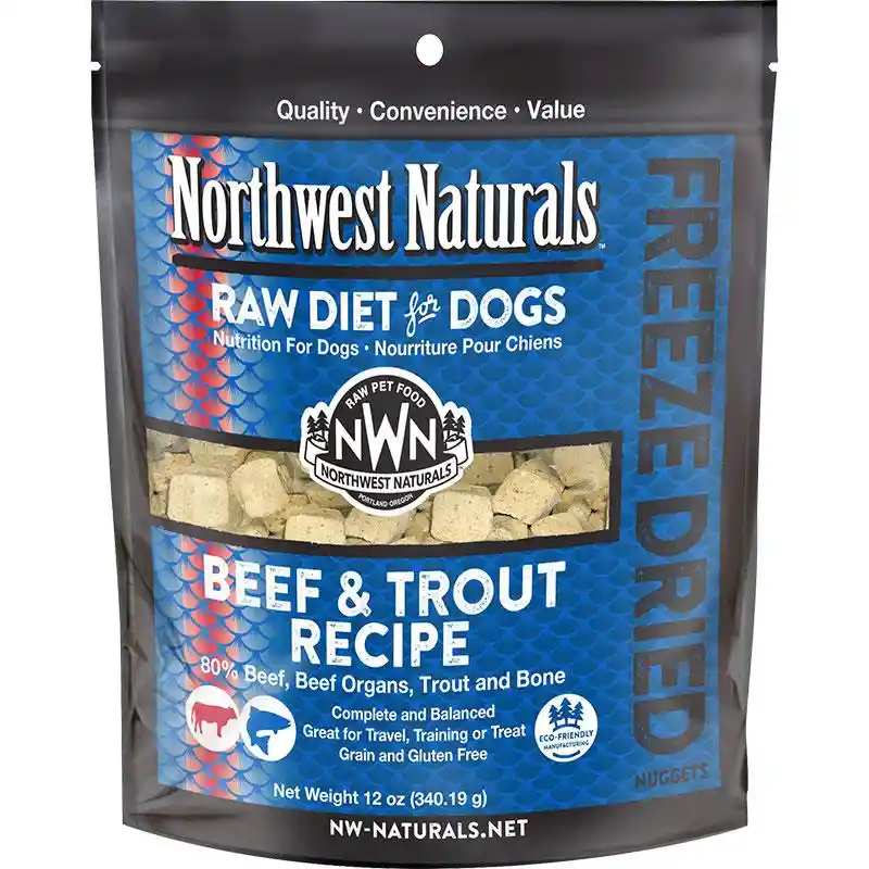 NWN Freeze Dried Beef & Trout Recipe 11 Oz