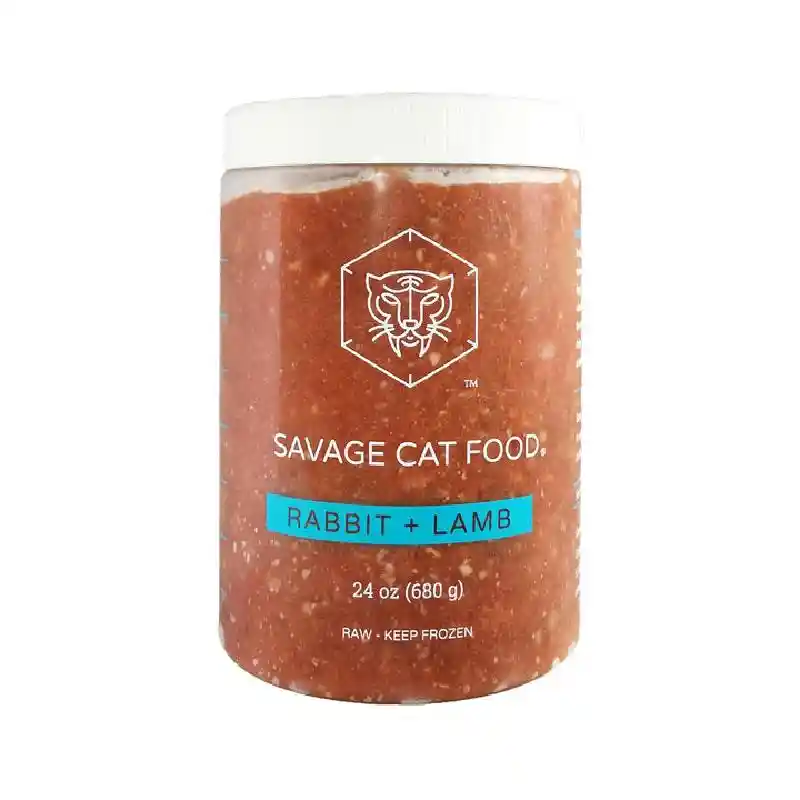 Savage Cat Rabbit & Lamb 24 Oz