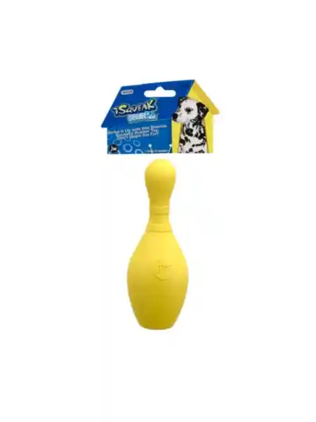 JW Pet Dog Toy Bouncin Bowlin Pin Medium