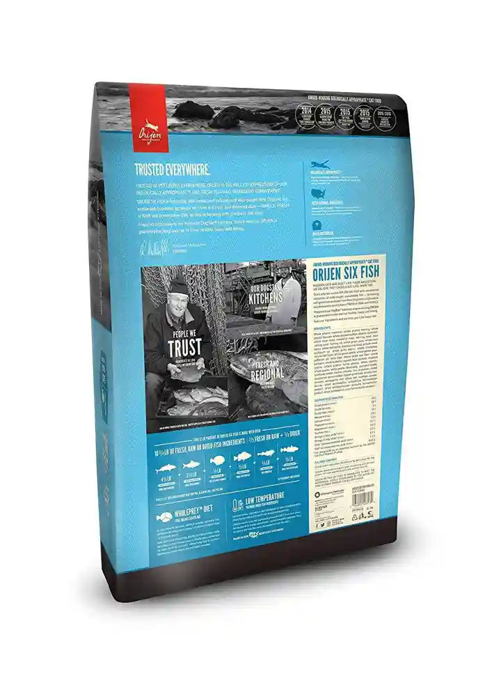 Orijen six fish dog food 25 lb online