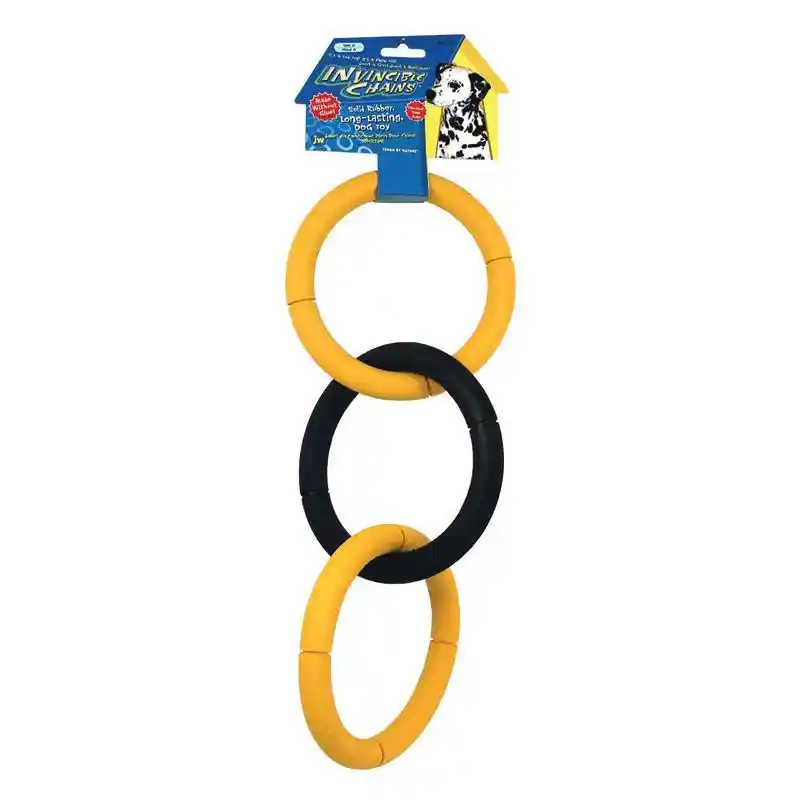 JW Pet Dog Toy Invincible Chains Triple Large