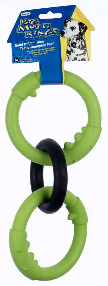 JW Pet Dog Toy Big Rings Triple Large