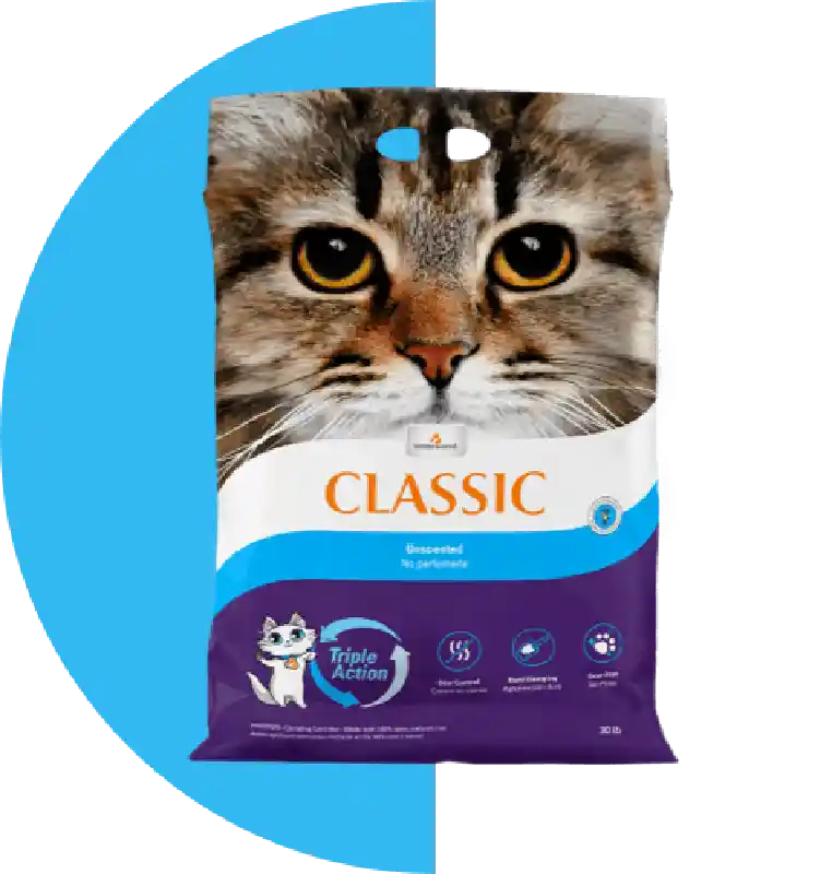 Intersand Classic Unscented Clumping Litter 30 Lbs