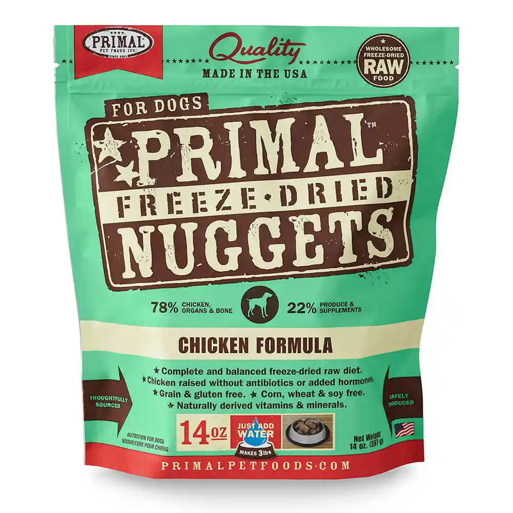 Primal Freeze Dried Chicken Nuggets 14 Oz