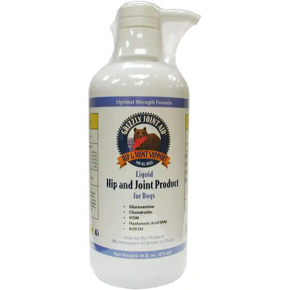 Grizzly Liquid Joint Aid Dog 16 Oz