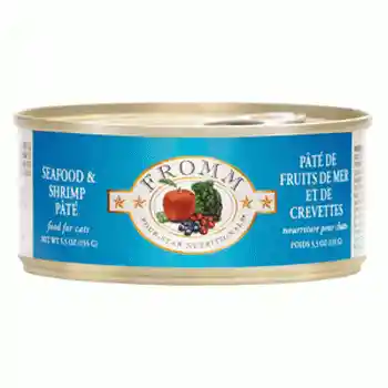 Fromm Cat Can Seafood & Shrimp Pate 5.5 Oz