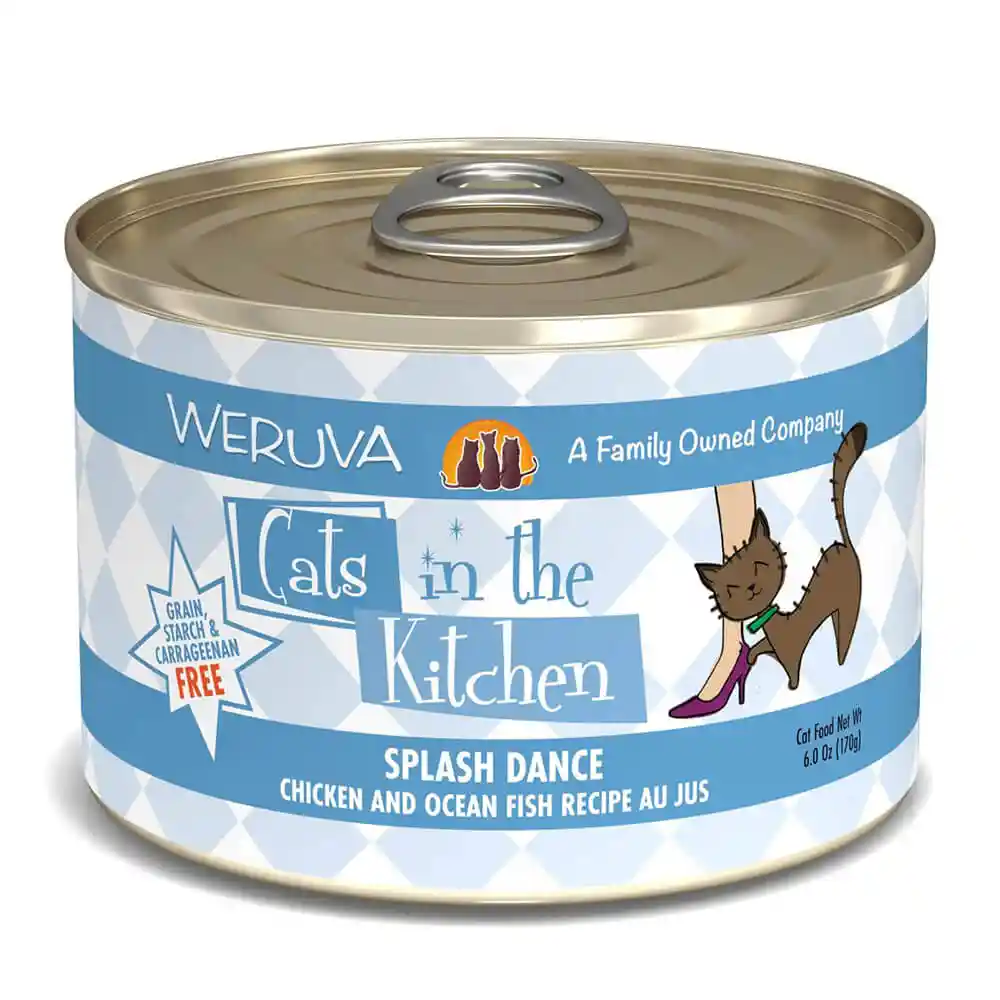 Weruva Cats In The Kitchen Can Splash Dance 6 Oz