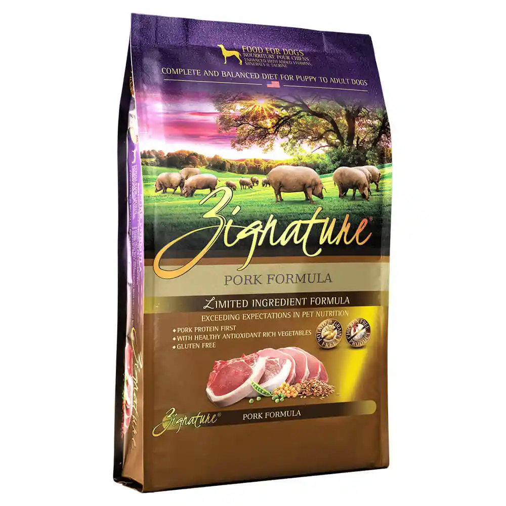 Zignature Dog Pork 12.5 Lbs