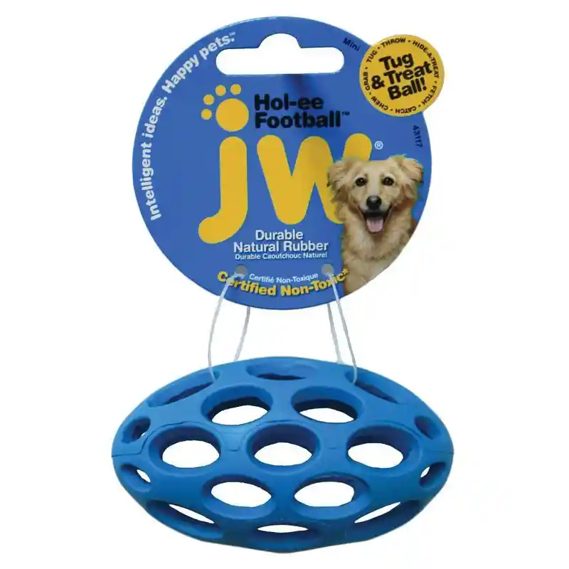 JW Pet Hol-ee Football Mini