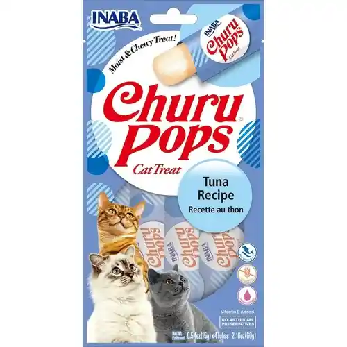 Inaba Churu Pops Tuna Cat Treats 2.16 Oz