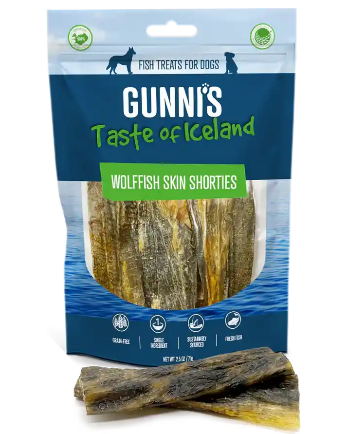 Gunni's Dog Wolf Fish Skin Shorties 2.5 Oz