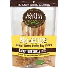 Earth Animal No Hide Peanut Butter Chews 7" 2 Pack