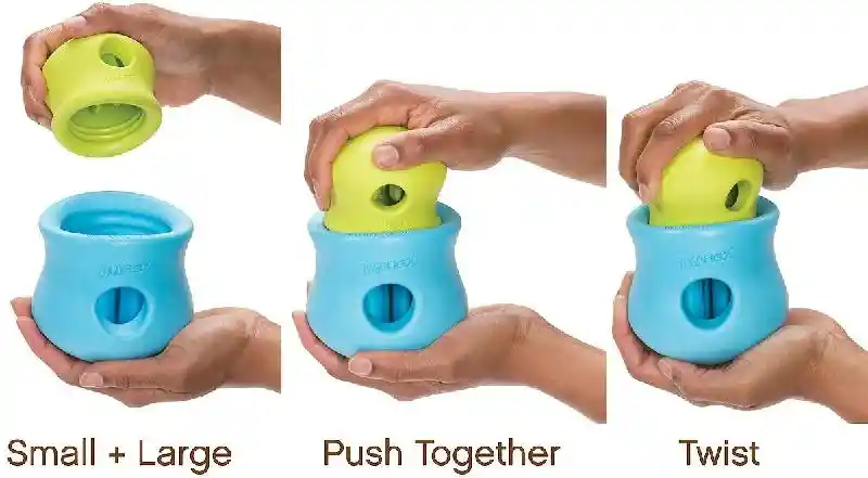 West Paw Toppl Small Aqua