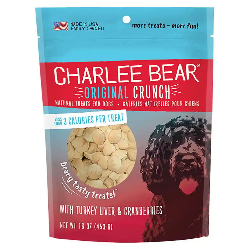 Charlee Bear Turkey Liver & Cranberries Treat 16 Oz