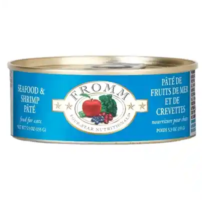 Fromm Cat Can Seafood & Shrimp Pate 5.5 Oz