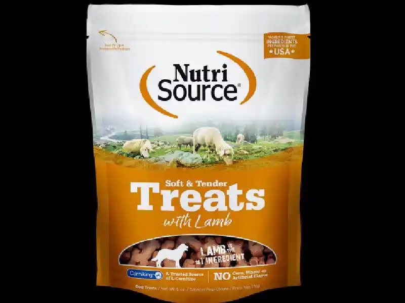 Nutri Source Soft & Tender Dog Treat Lamb 6oz