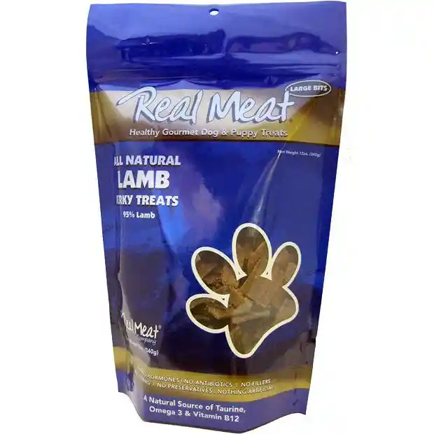 Real meat lamb jerky sales treats