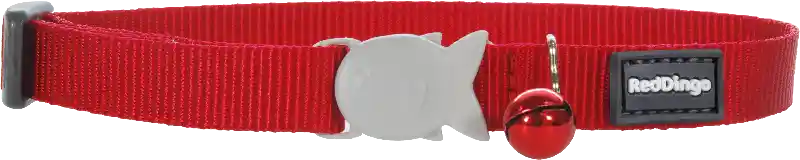 Red Dingo Cat Collar Red 12mm