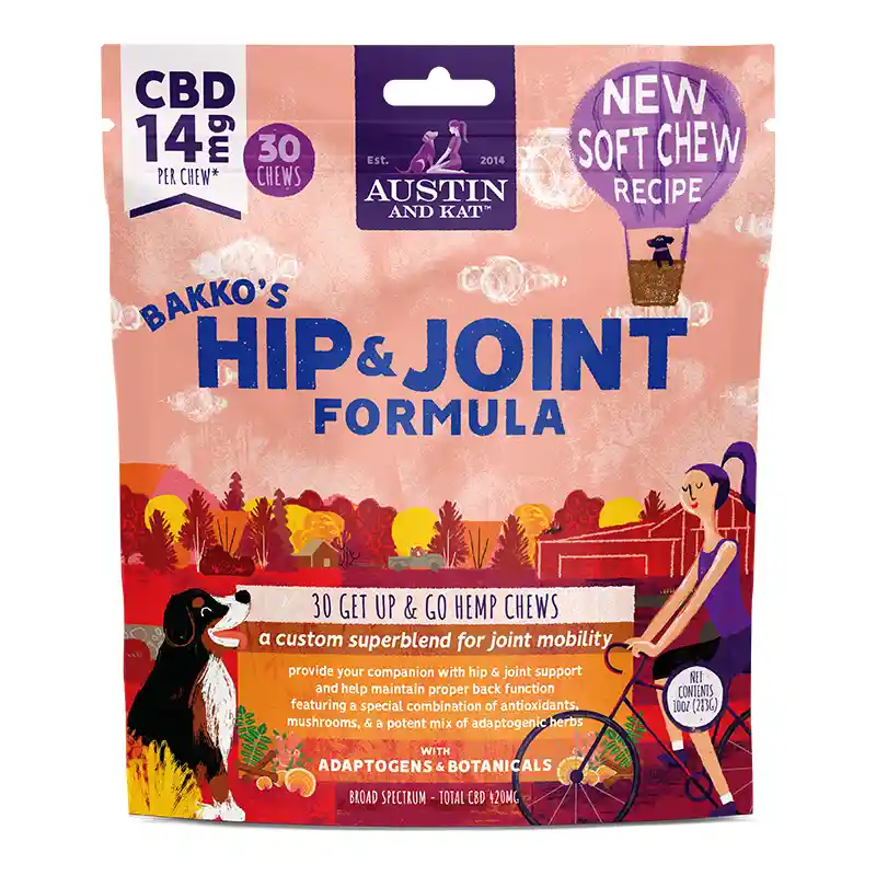 Austin & Kat Dog Soft Chews Hip & Joint 14 Mg