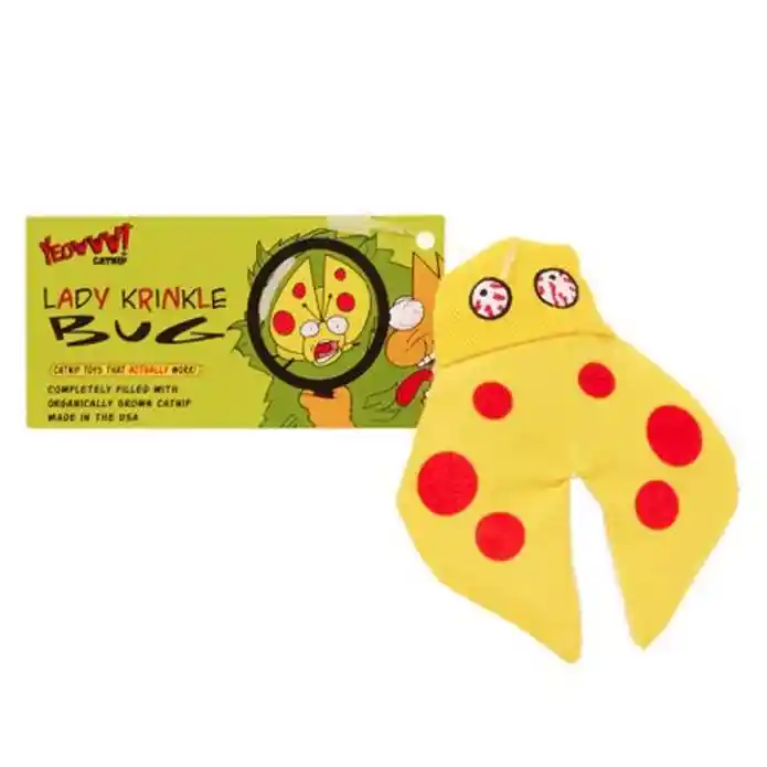 Yeowww! Catnip Lady Krinkle Bug