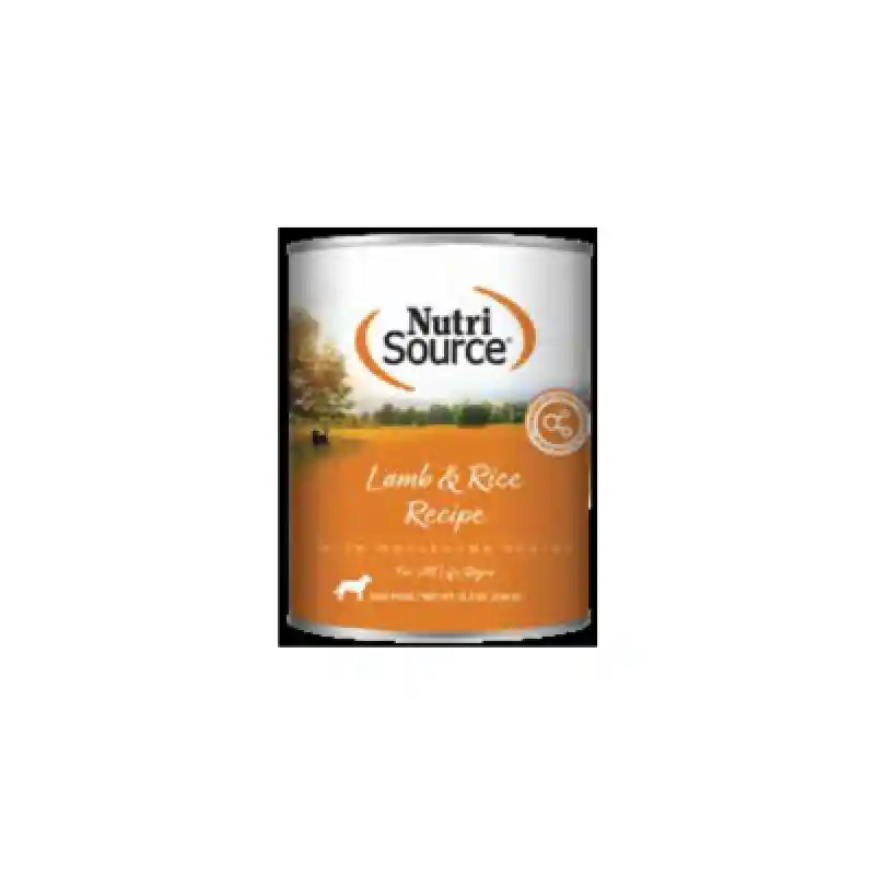 Nutri Source Dog Can Lamb & Rice 12.3 Oz