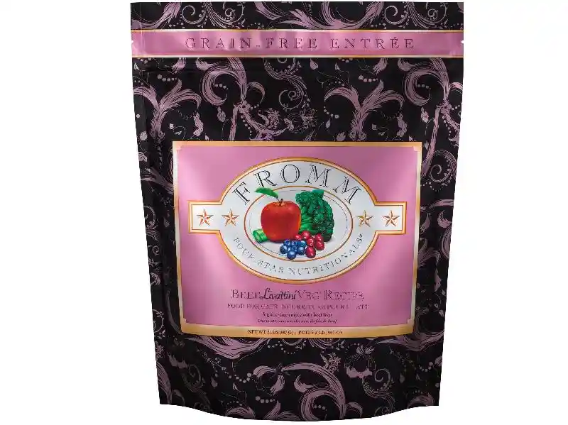 Fromm Cat Four Star Beef Livattini Veg 5 Lbs