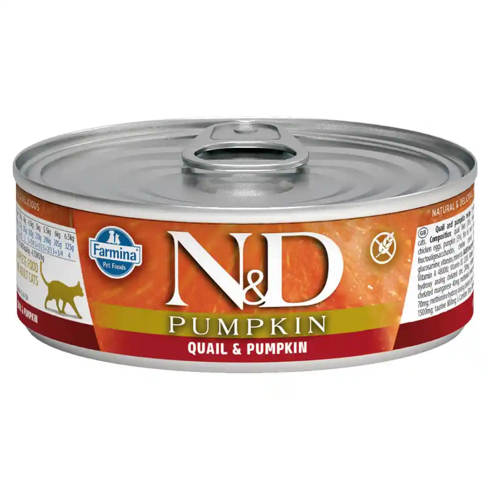 Farmina N&d Pumpkin Quail & Pumpkin Wet Cat Food 2.46-oz