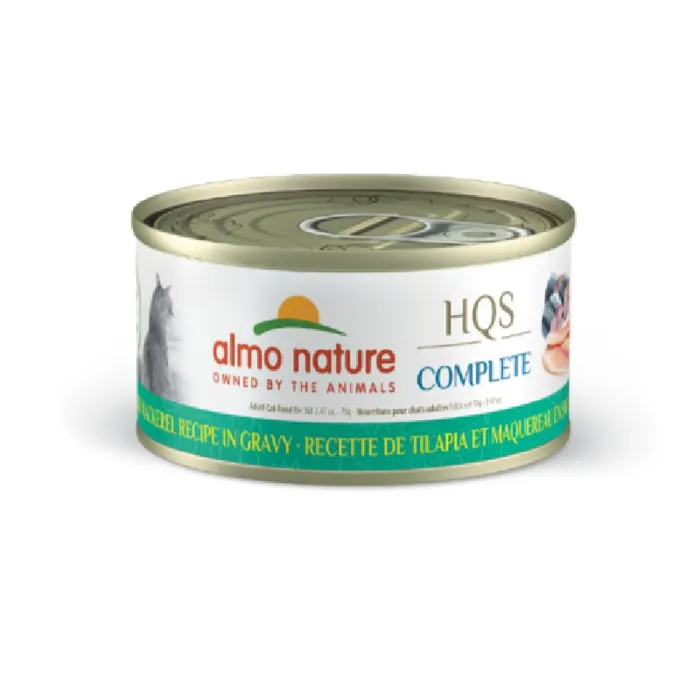 Almo Cat Can Tilapia & Mackerel 2.47 Oz