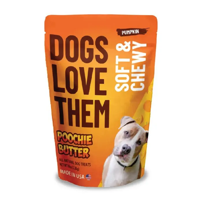 Poochie Butter Pumpkin Soft Treats 8oz