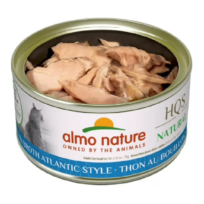 Almo Nature Cat HQS Natural Tuna in Broth 2.47 Oz