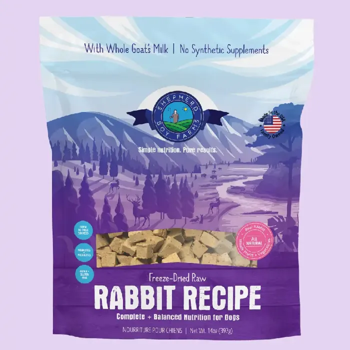 Shepherd Boy Farms FD Rabbit Recipe 14 oz