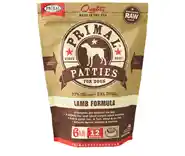 Primal Dog Frozen Raw Lamb Patties 6 Lbs
