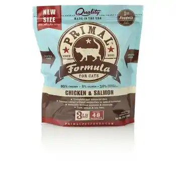Primal Cat Raw Chicken & Salmon Nuggets 3 Lbs