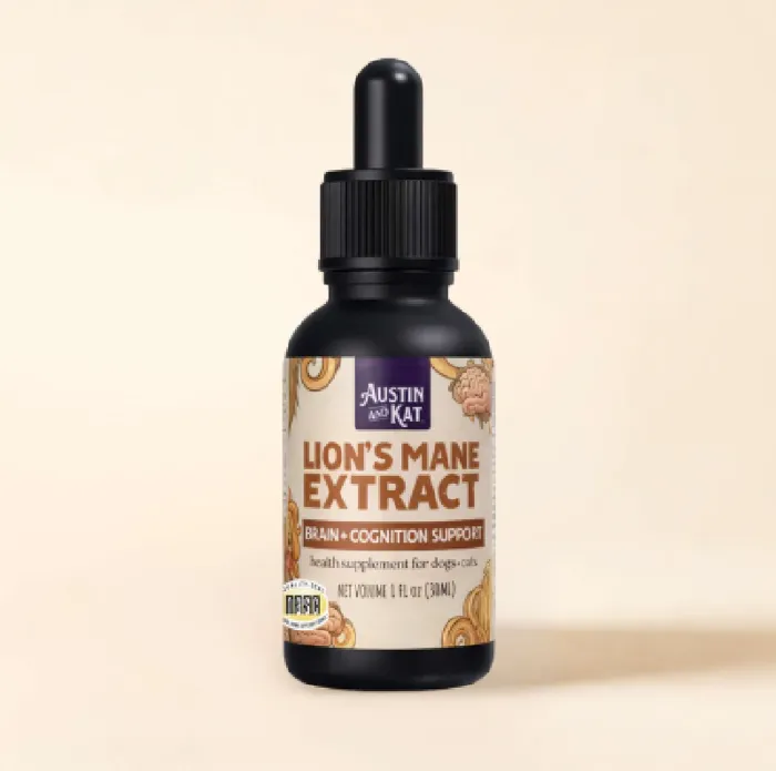 Austin & Kat Lions Mane Extract Tincture 1 oz