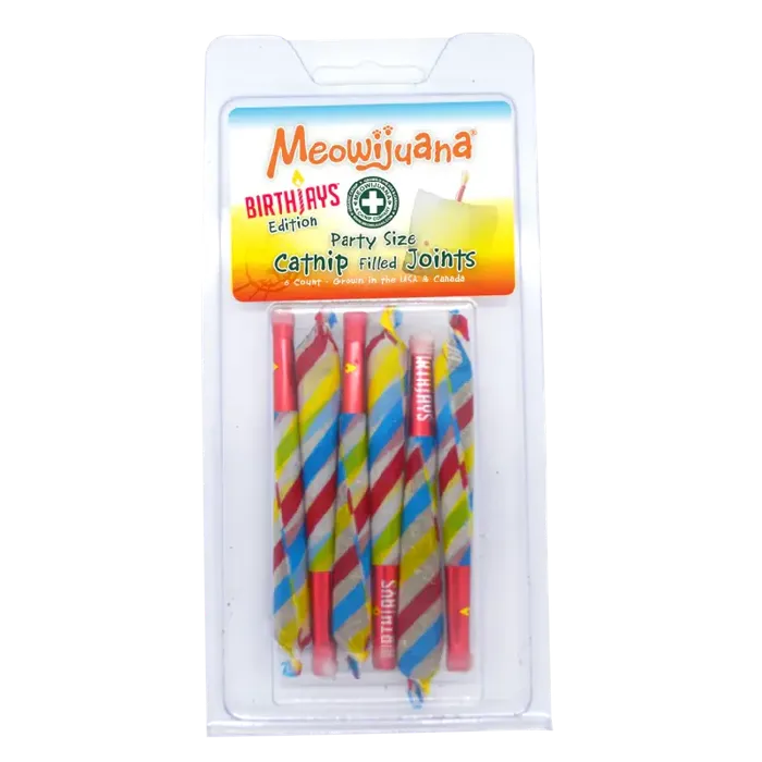 Meowijuana Toy - Birthjays Party Sized Catnip Join