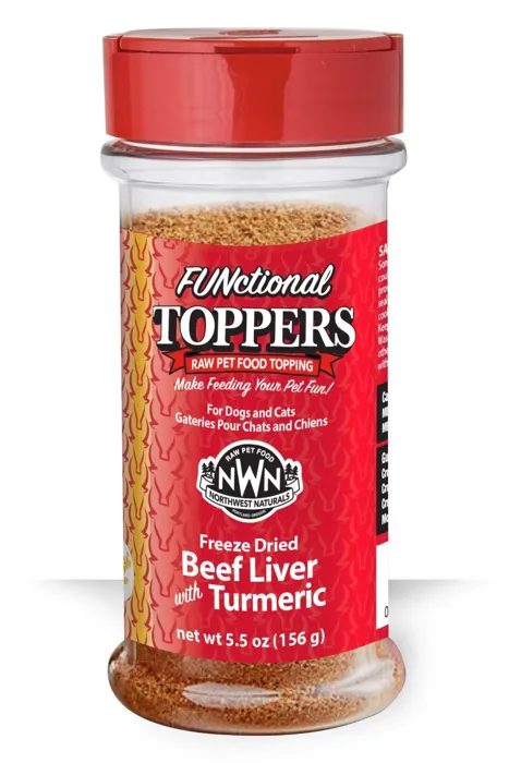 NWN FD Topper Beef Liver & Turmeric 4.5 oz