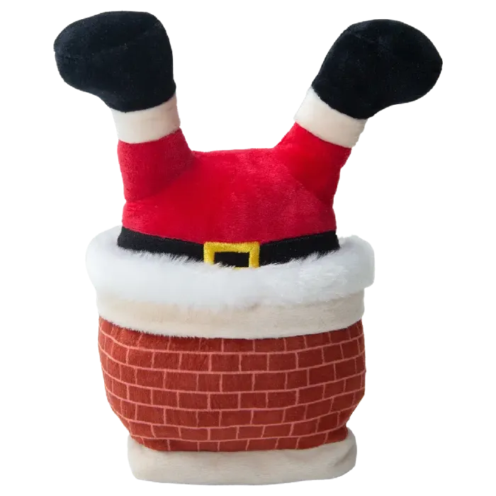Snug Arooz Holiday Slippin' Santa Toy
