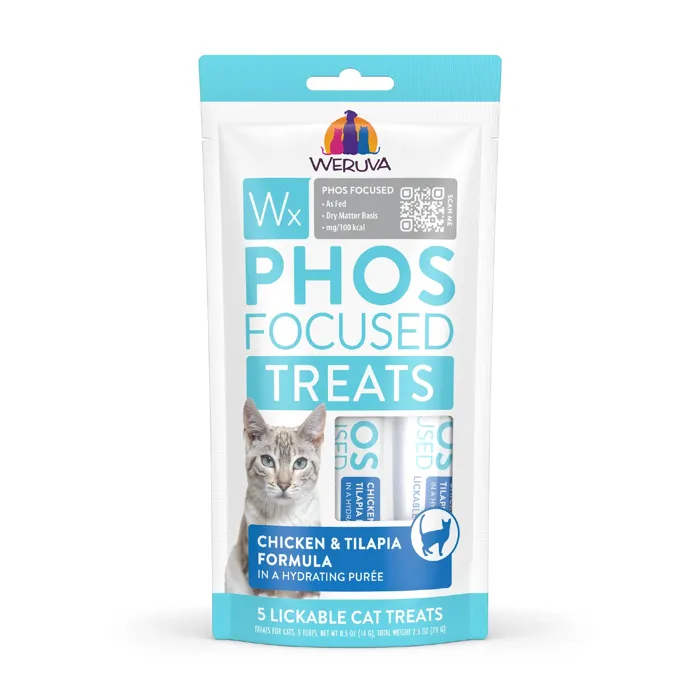 Weruva Cat Wx Lickable Chicken & Tilapia 5 Pack