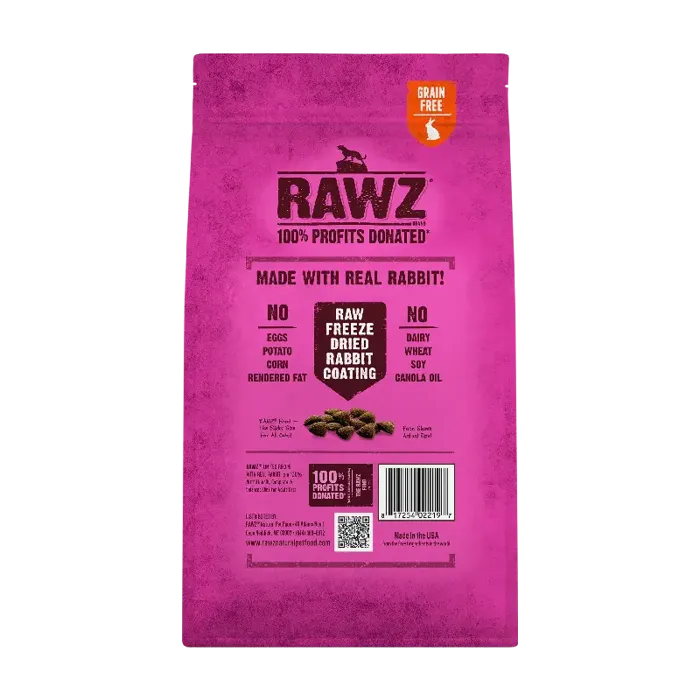 Rawz Cat LID FD Coated Rabbit 1.75 Lbs