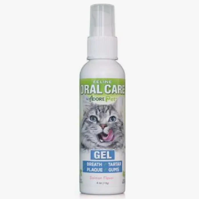Adore Pet Feline Oral Care Salmon Gel 4 Oz