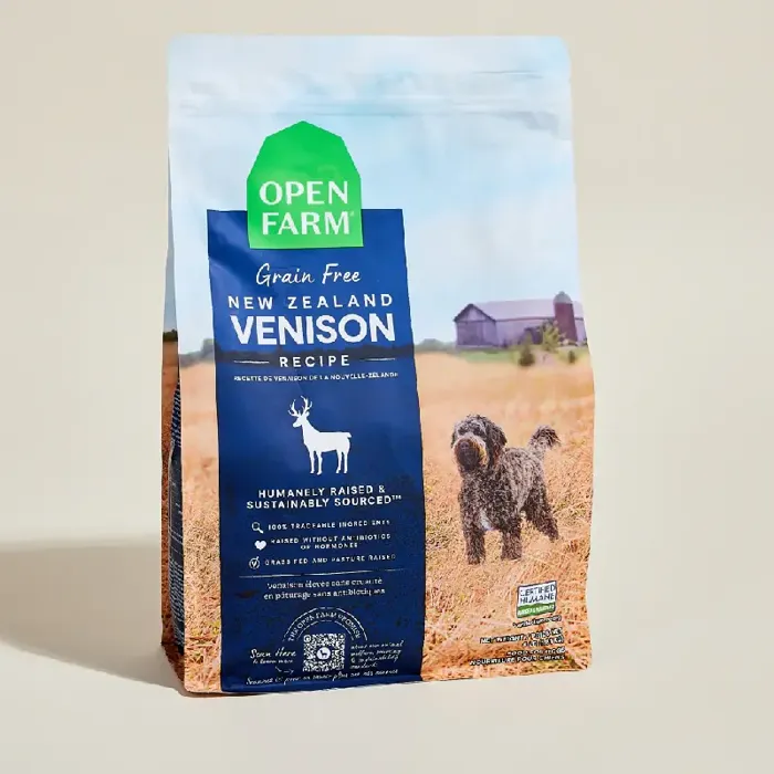 Open Farm Dog Grain Free New Zealand Venison 22 Lb