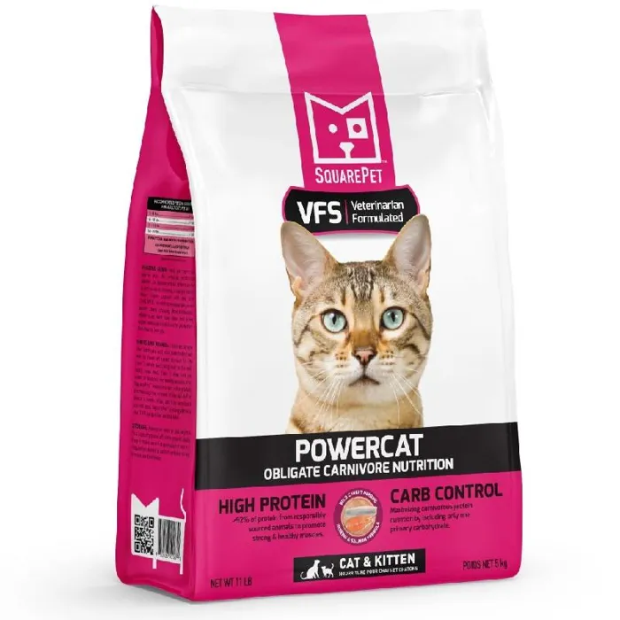Squarepet Vfs Powercat Herring & Slmn Feline 11-lb