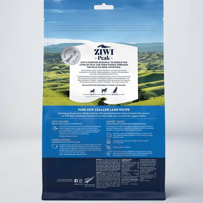 Ziwi Peak Dog Lamb 1 Lbs