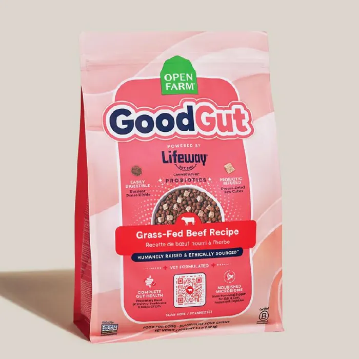 Open Farm Dog Dry Goodgut Grass Fed Beef 3.5lb