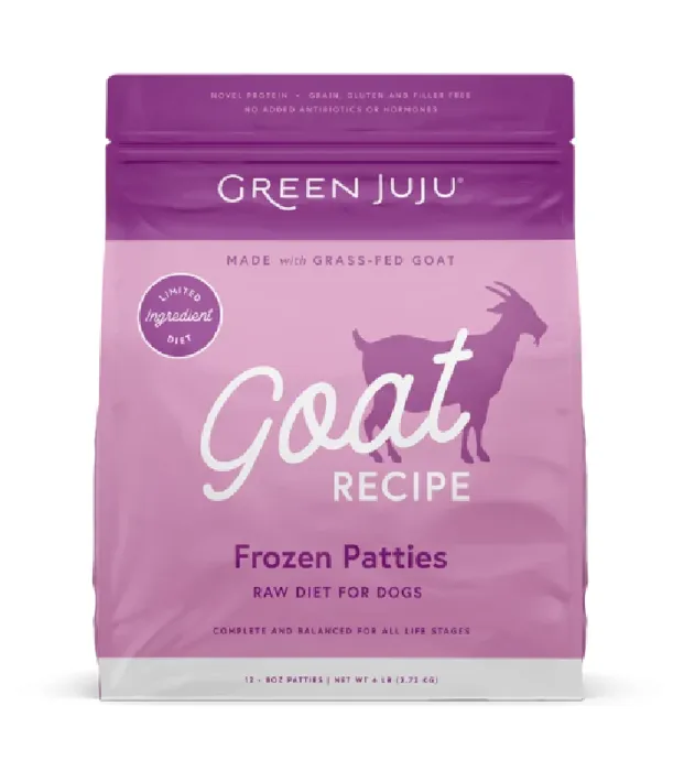 Green Juju Frozen Goat Patties 6 Lbs