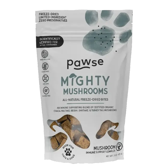 Pawse - Freeze Dried Mighty Mushrooms - 2.5oz