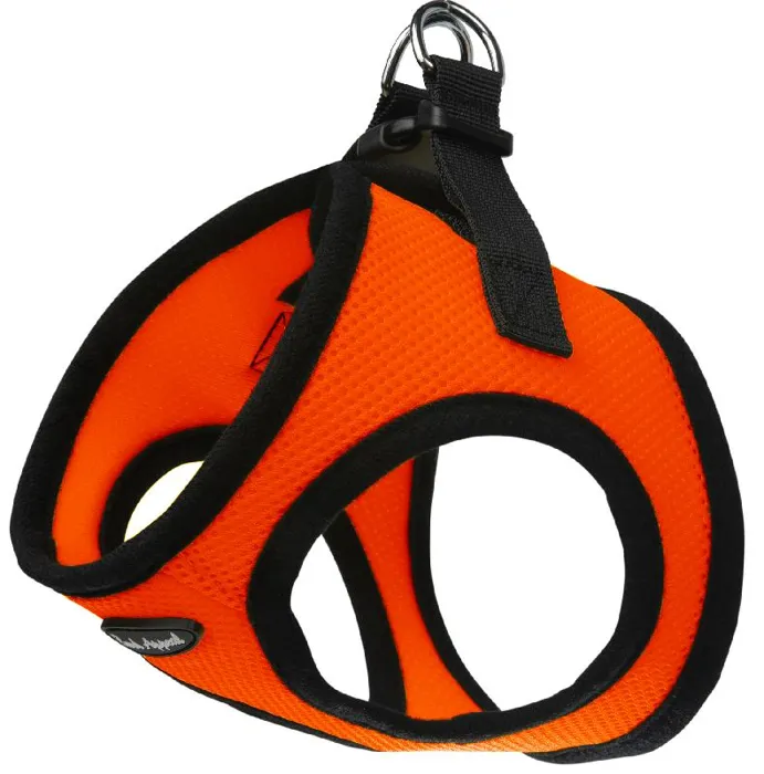 Bark Appeal Ez Wrap Mesh Harness Neon Orange Small